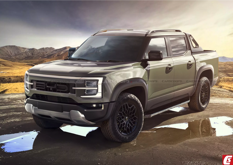 或2024年发布 比亚迪皮卡最新谍照曝光!