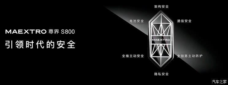 售70.8万起 增程/纯电双动力 搭载HUAWEI ADS 4 尊界S800上市