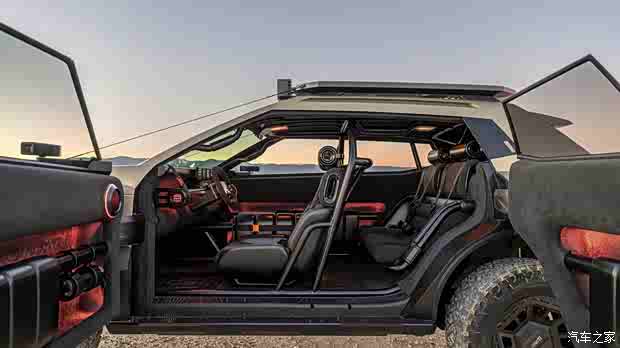 2025洛杉矶车展：现代Crater概念车发布 外观机甲风/内饰超硬核